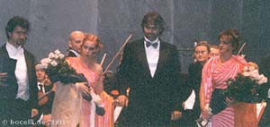 curtain call, Pisa, June 17, 2001, thanks to Astrid!