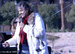 Lake Las Vegas, Dec 9, 2005, Andrea rehearsing, thanks to Karen!