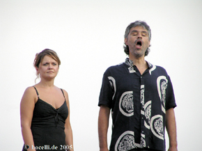 Verona 29. 8. 2005, Dank an Astrid!