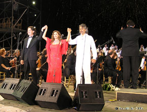 Lajatico, Teatro del Silenzio, 27. 7. 2006, Thanks to Astrid!