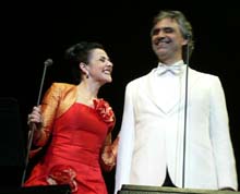 Madison Square Garden New York, 7.12.07 with Daniela Bruera, thanks to Big Fan Sue!