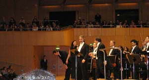 M�nchen Philharmonie am Gasteig, 13. 1. 2007, Dank an Astrid!