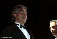 Venedig, 1. Juli 2009, Foto copyright www.bocelli.de
