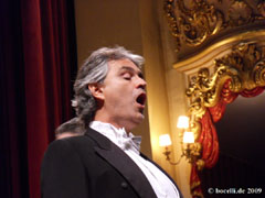 Verona, Teatro Filarrmonico, 23. Oktober 2009,Dank an Annelies!