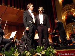 Verona, Teatro Filarrmonico, 23. Oktober 2009,Dank an Annelies!