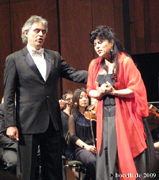 Deutsche Oper Berlin, 23.Mai 2009 mit Mariana Pentcheva , Foto Dank an Anne-Karin!