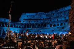 Rome, Colosseo, 25. Mai 2009, copyright www.bocelli.de