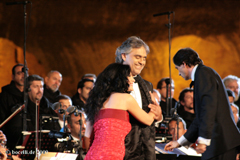 Rome, Colosseo, 25. Mai 2009, copyright www.bocelli.de