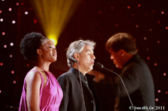 New York Central Park, 15 September 2011, with Alan Gilbert and Pretty Yende, copyright www.bocelli.de