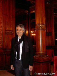 Palermo, Teatro Massimo, Mrz 09, Foto Bocelli.de