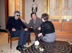 Radio Interview RTL France, Paris, Jan. 2013, photo F.Hochscheid